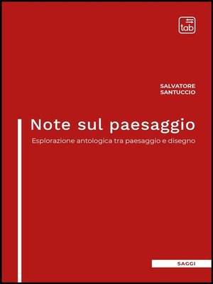 cover image of Note sul paesaggio
